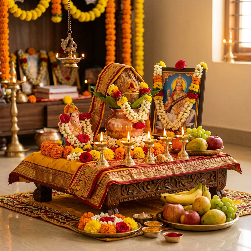 Vratam Peta Pooja Setup